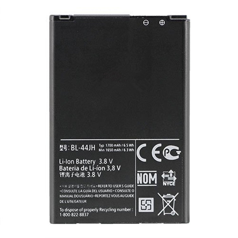 Batterie de remplacement pour LG Motion 4G (MS770) / Optimus L7 (P700 P705), BL-44JH Batterie de remplacement pour LG Motion 4G (MS770) / Optimus L7 (P700 P705), BL-44JH